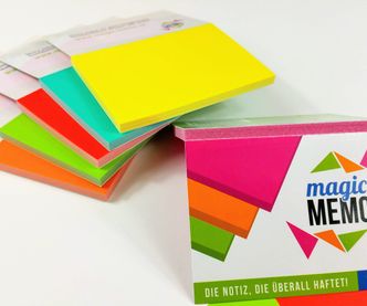 Magic Memo Notiz Block Farben